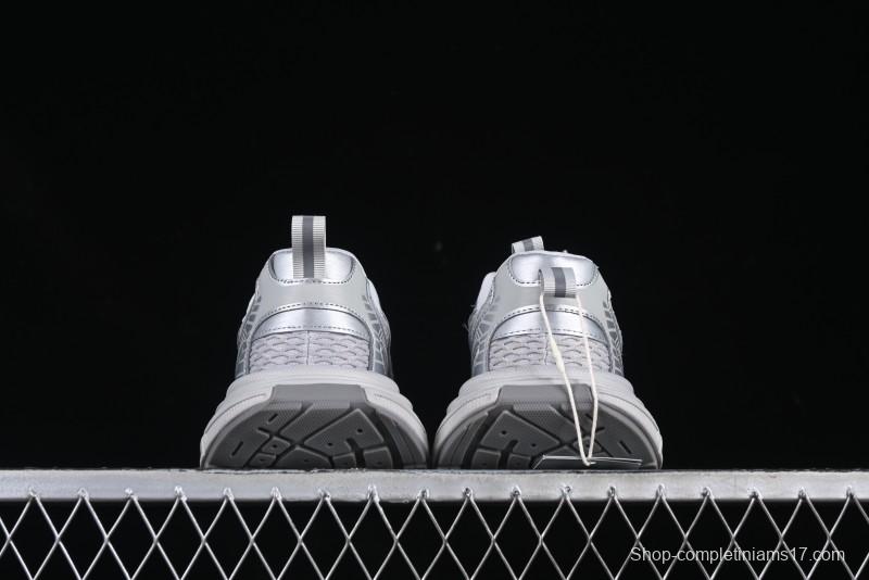 GG-CC Casual Running Shoes with Asymmetrical Design - 5509 Silver