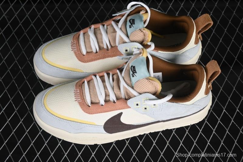 Nike SB Day One Low Top Casual Skate Shoes with Air Zoom Cushioning - HQ3475-121