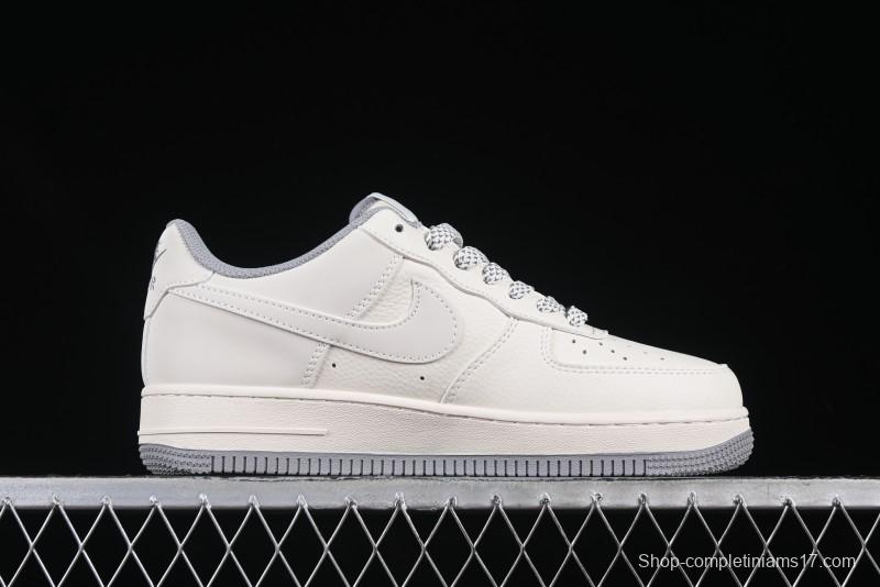 Nike Air Force 1 Low x Stussy "Light Bone and Grey" – Premium Collaboration Sneakers