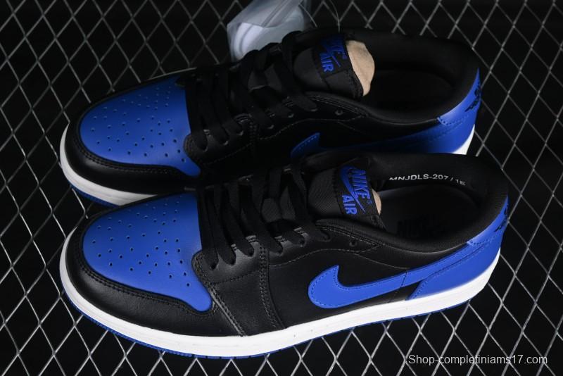 Nike Air Jordan 1 Low AJ1 Black Blue Casual Sneakers - IB1981-004