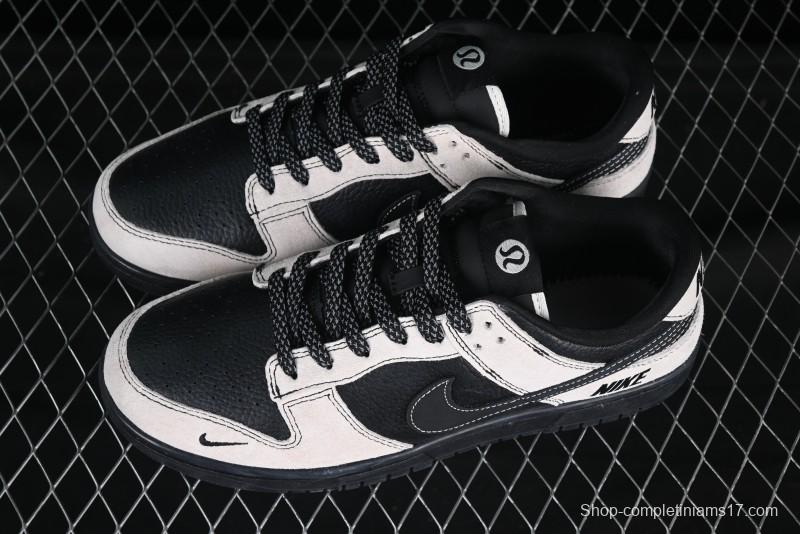 Nike SB Dunk Low Collaboration Skate Shoes in Black/Grey - SC9207-407