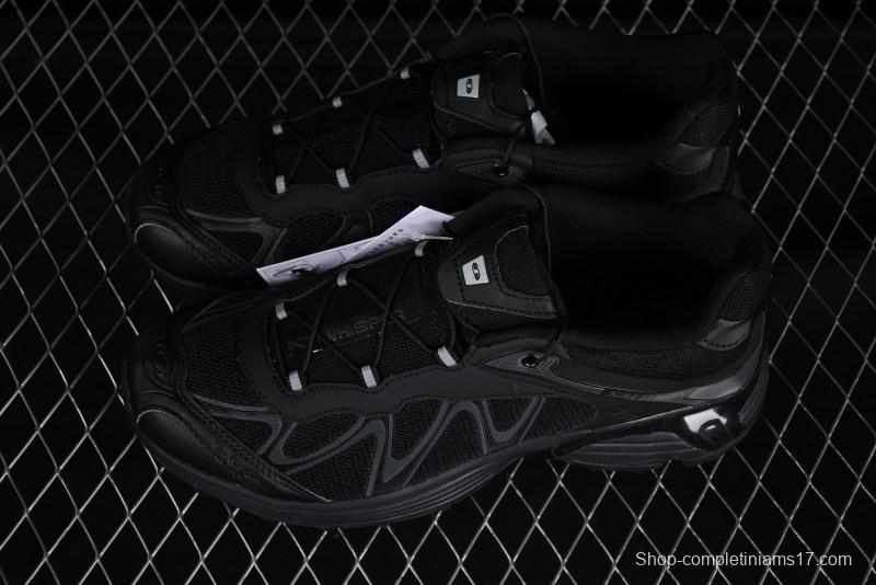 Salomon XT-Wings 2 All-Black Trail Running Sneakers - Sleek Performance and Style