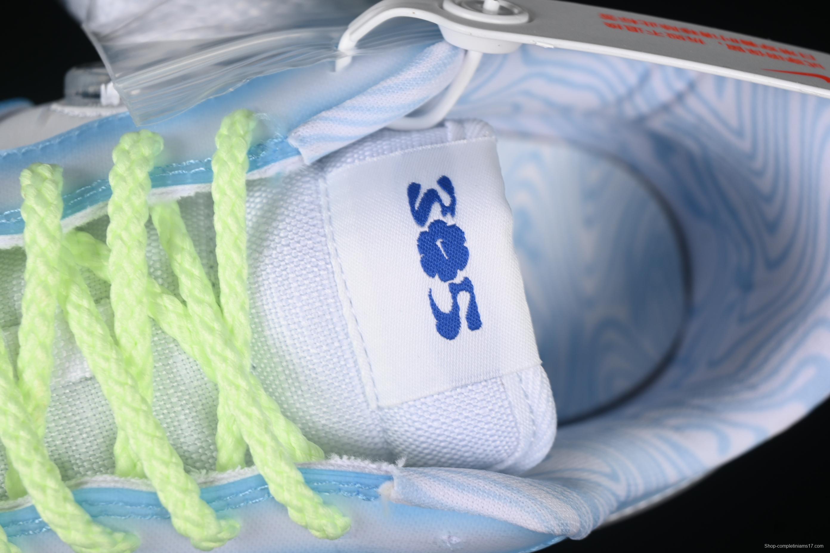 Nike Air Force 1'07 Low Jelly Blue Casual Sneakers - HJ4399-400