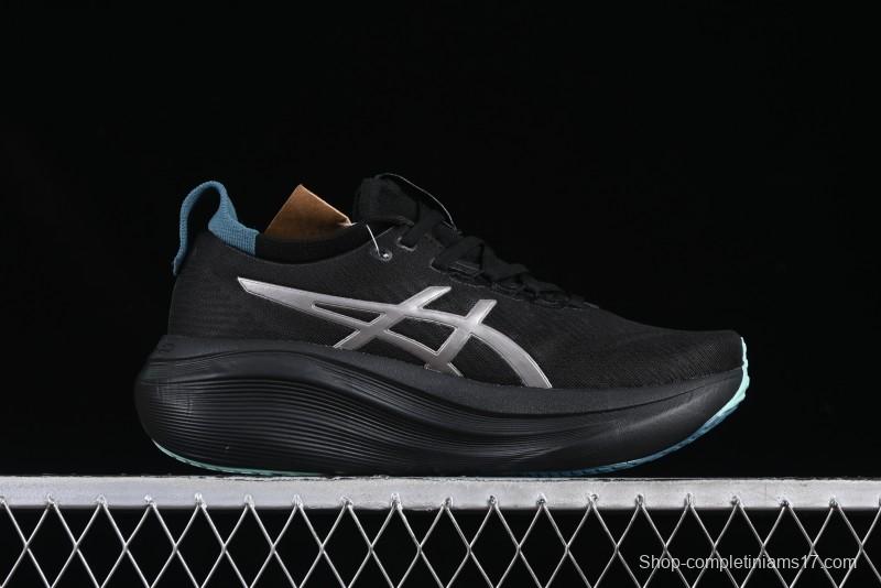 Asics Gel-Nimbus 27 Retro Breathable Casual Shoes with Cushioning for Men - 1011C093-001