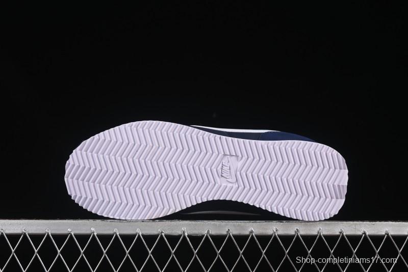 Nike Classic Cortez Leather Retro Running Shoes with Cushioned Sole - HF0263-400