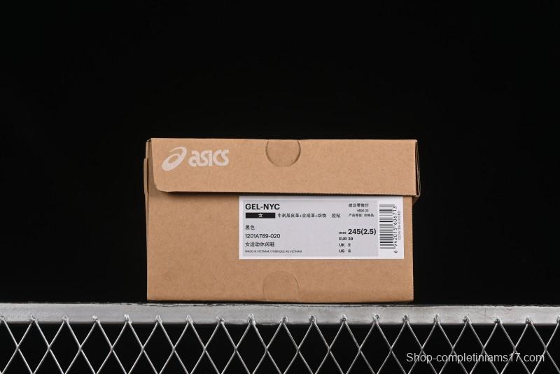 Asics Gel-NYC Retro Breathable Casual Shoes Cushioned Men's Durable Running Sneakers - 1201A789-020