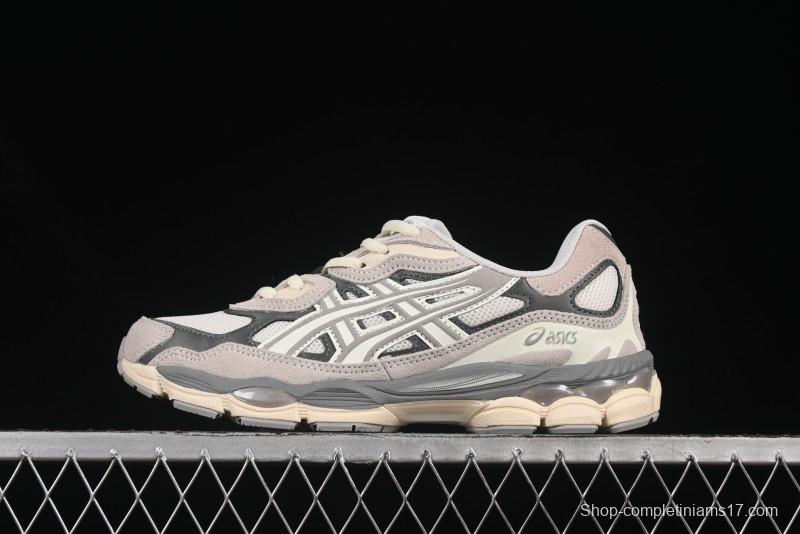 Asics Gel-NYC Retro Breathable Casual Shoes with Cushioning for Men - 1201A789-103