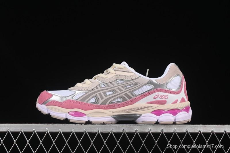 Asics Gel-NYC Retro Breathable Casual Shoes with Cushioning for Men - 1203A383-104