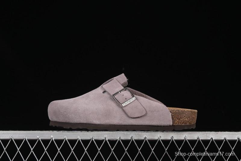 Birkenstock Arizona Soft Footbed Sandals with Suede Leather and Lambswool Lining - G.D4