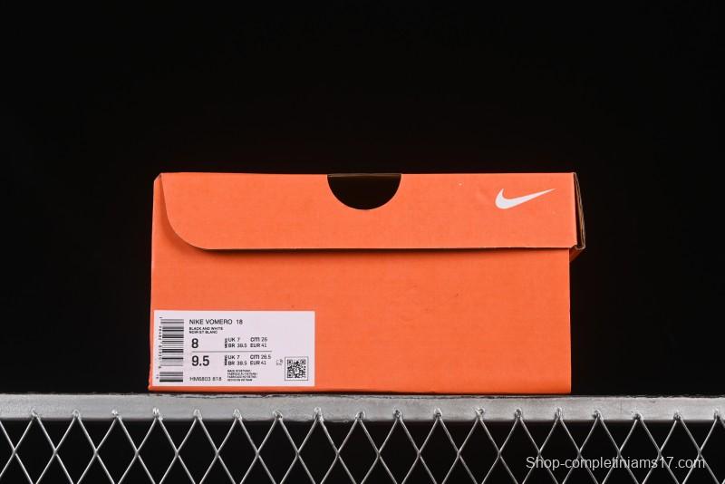 Nike Air Zoom Vomero 18 Lunar Retro Running Shoes with Full-Length Zoom Air Cushion - HM6803-818