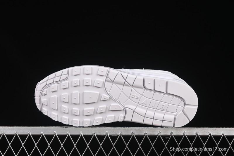 Nike Air Max 1 Retro Running Shoes with Half-Sole Air Cushion - 454746-107