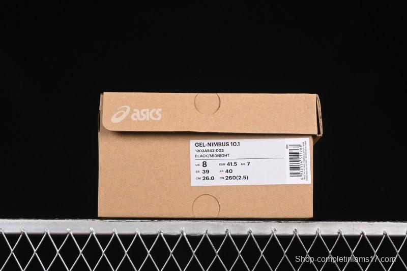 Asics Gel-Nimbus 10.1 Retro Breathable Casual Shoes with Cushioning for Men - 1203A543-003