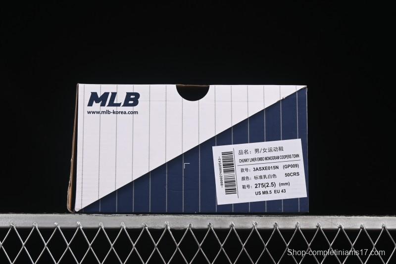 New York Yankees Chunky Liner Mid Denim Monogram Platform Sandals - 3ASXE015N50CRS