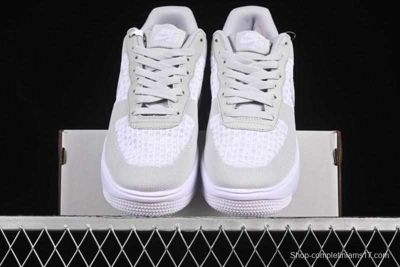 Nike Air Force 1 '07 Low 2.0 Flyknit Casual Sneakers with Full-Length Air Cushion - CI0051-500