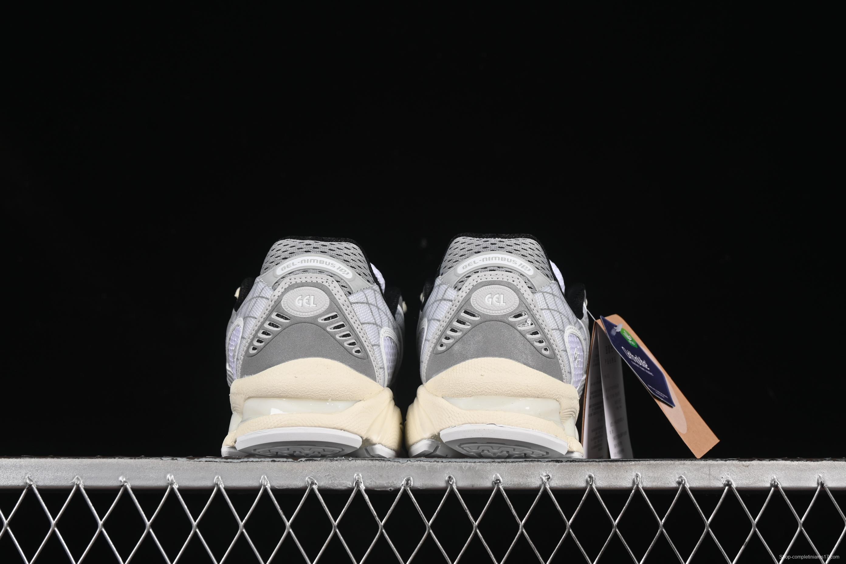 Asics Gel-Nimbus 10.1 Retro Breathable Casual Shoes with Cushioning for Men - 1203A673-100