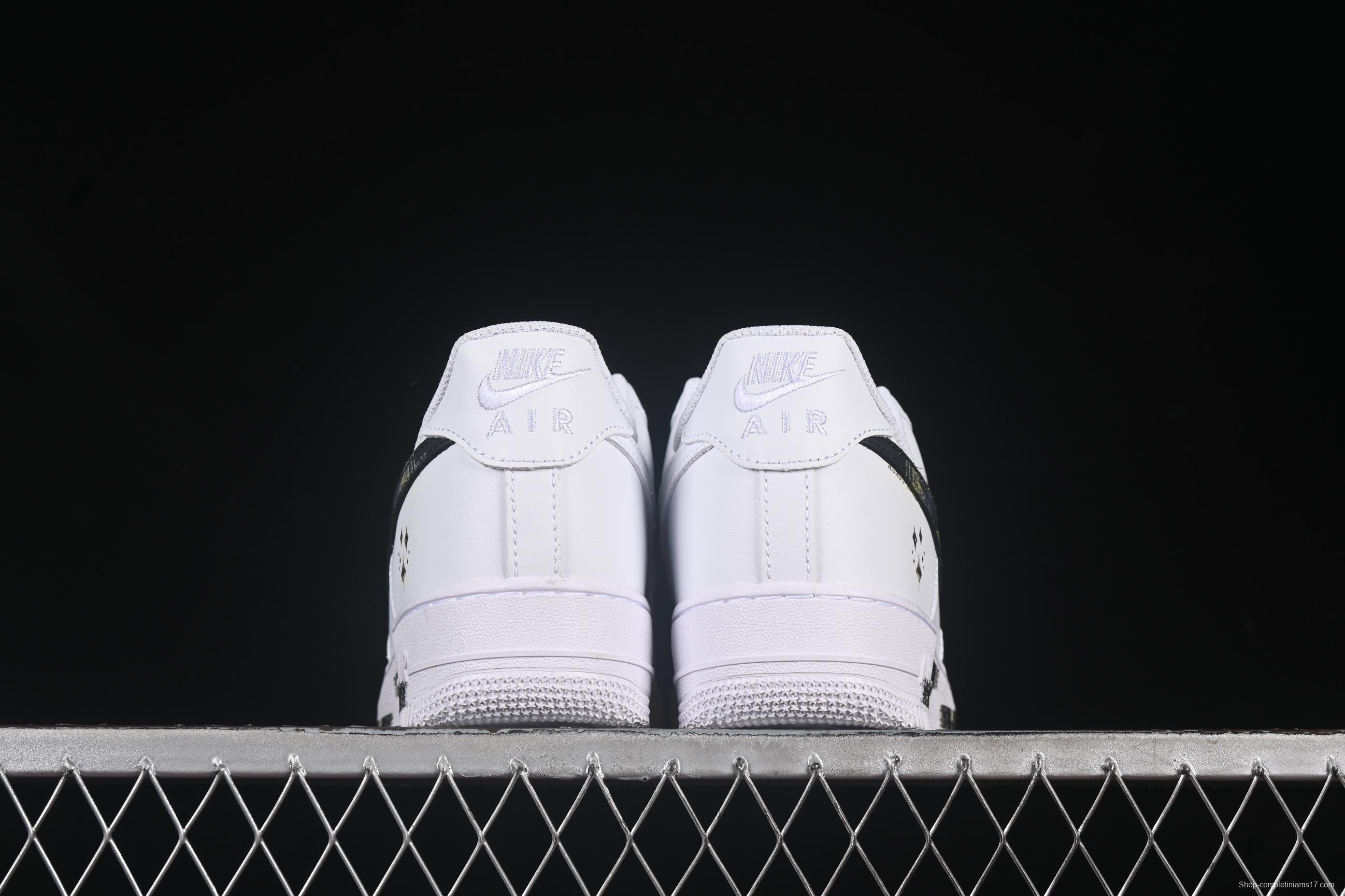 Nike Air Force 1'07 Low Zodiac Series Casual Sneakers with Full-Length Air Cushion - ZH0316-069