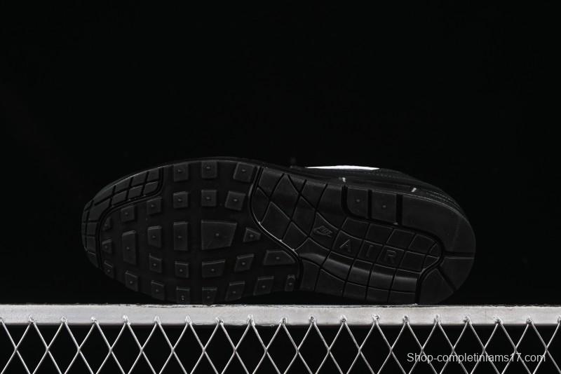Nike Air Max 1 Retro Running Shoes with Half-Sole Air Cushion - HF8813-001