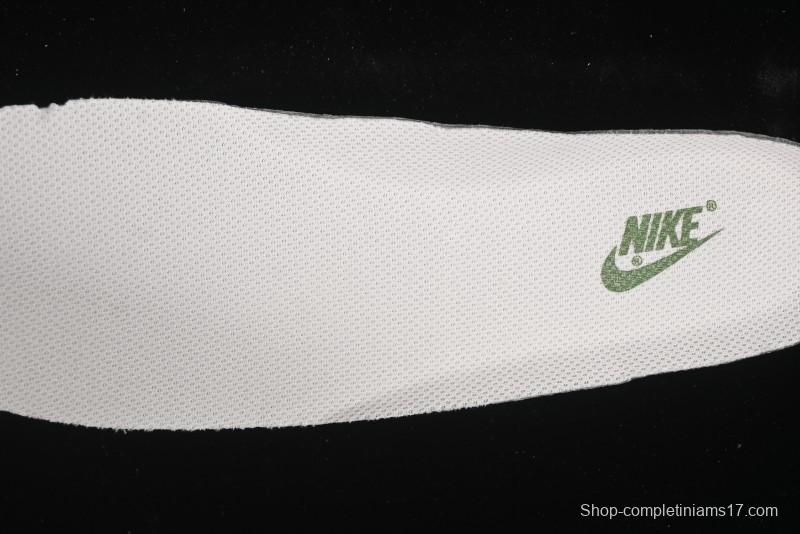 Nike Air Force 1'07 Low Supreme Collaboration Dual-Tone Grey Green Lace-Up Casual Sneakers - DM6868-070