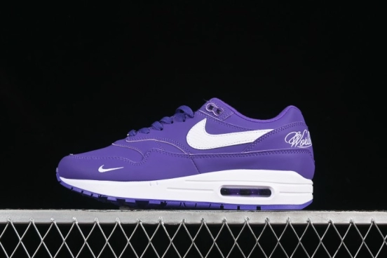 Nike Air Max 1 Retro Running Shoes with Half-Sole Air Cushion - HF8813-500