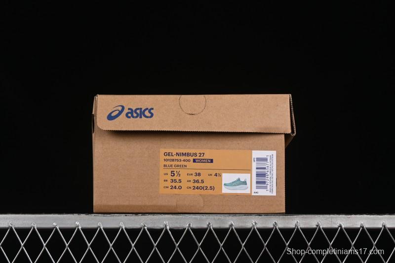 Asics Gel-Nimbus 27 Retro Breathable Casual Shoes Cushioned Men's Durable Running Shoes - 1012B753-400