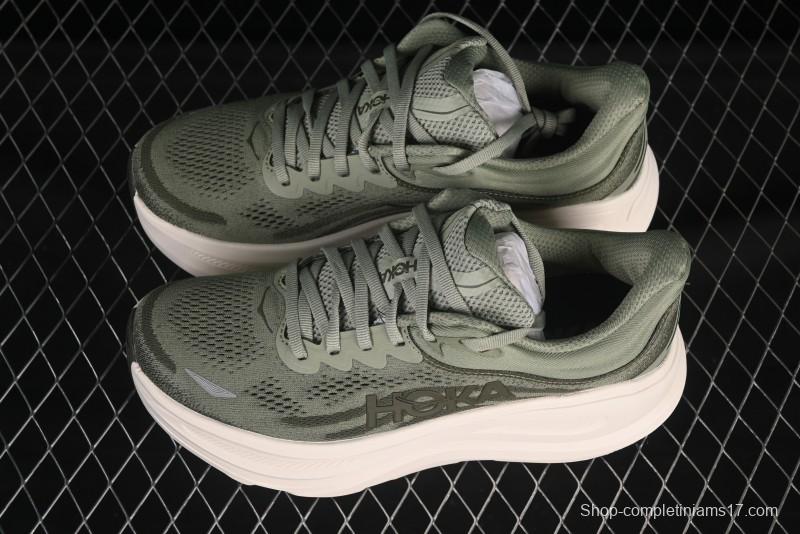 HOKA ONE ONE Bondi 9 Cushioned Running Shoes with Soft EVA Midsole - 1162011 SSSC