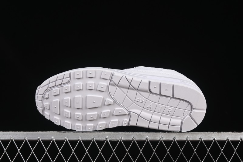 Nike Air Max 1 Retro Running Shoes with Half-Sole Air Cushion - HF8813-100