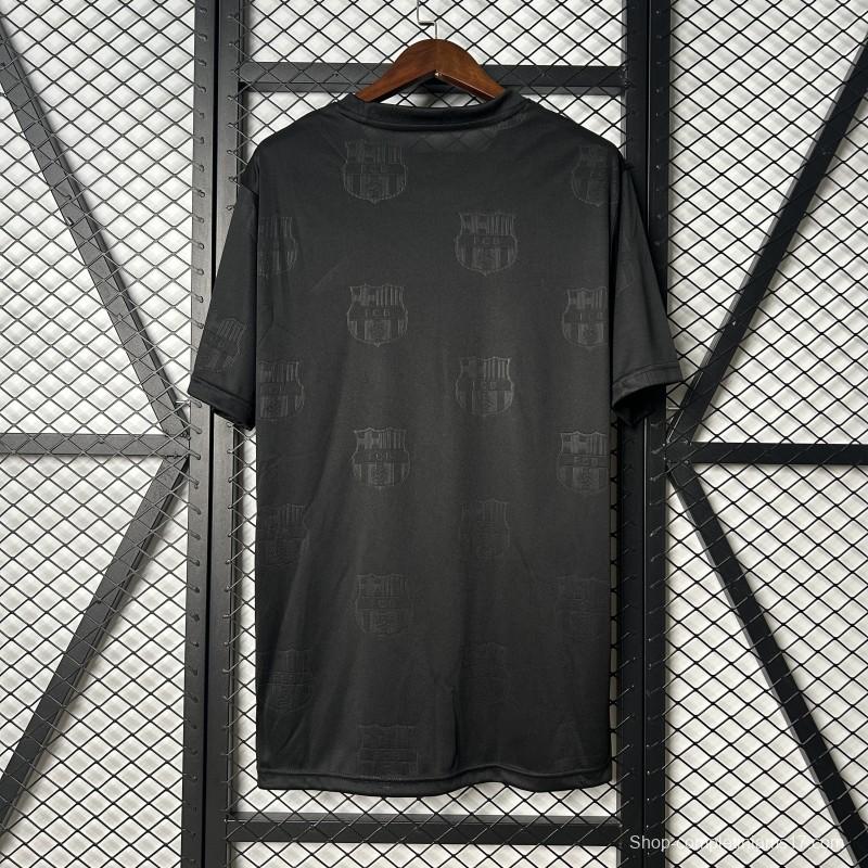 25/26 FC Barcelona Black with Spotify Logo Jersey