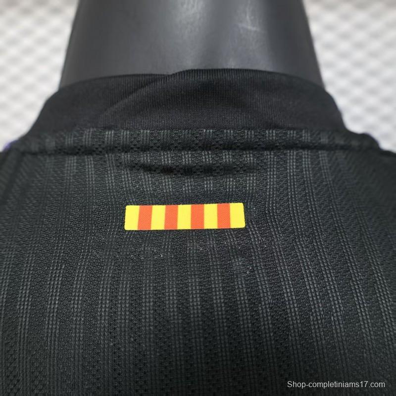 Player Version 25/26 FC Barcelona Purple with Marble Design Jersey