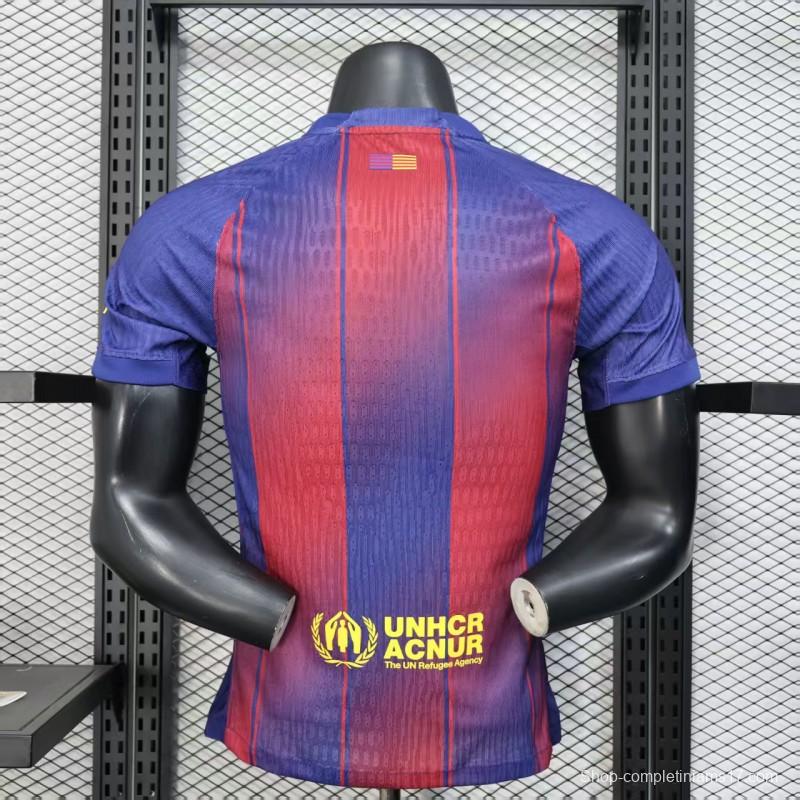 Player Version 25/26 Barcelona Home Jersey