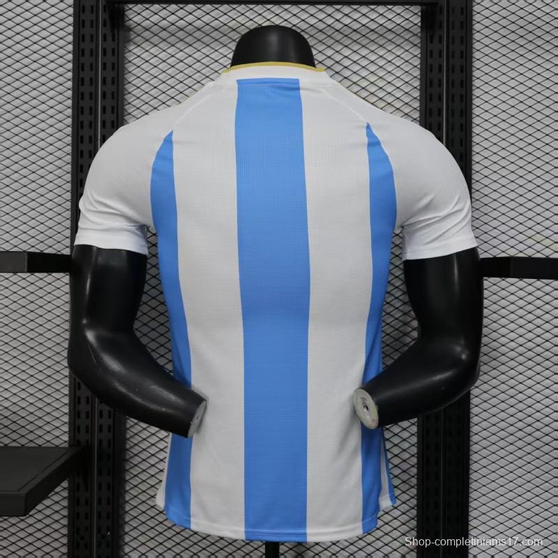 Player Version 2025 Argentina Home Jersey