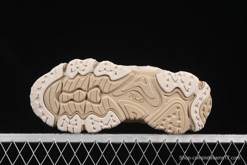 Fila Heritage Fluid Cat Paw 5.0 Retro Dad Shoes with Lace-Up Design - F12M412105FOS