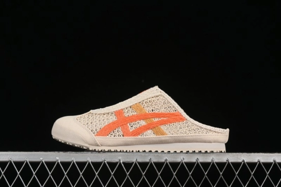 Onitsuka Tiger Mexico 66 Sabot Slip-On Sneakers with Breathable Mesh Upper - 1183C123-251