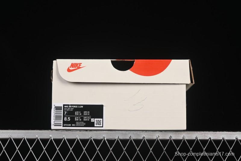 Nike Air Force 1 '07 Low BAPE Collaboration Beige Brown Graffiti Swoosh Casual Sneakers - DF0188-061