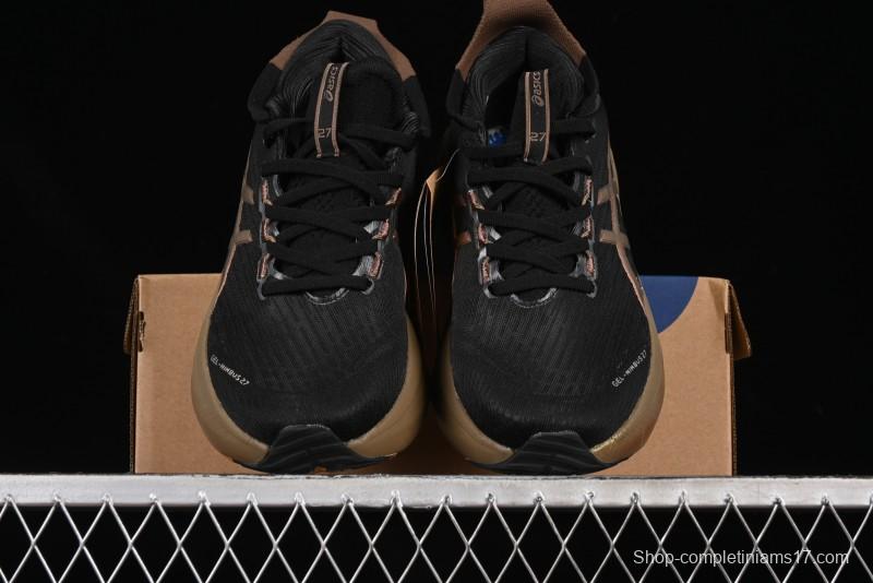 Asics Gel-Nimbus 27 Retro Breathable Casual Shoes Cushioned Durable Running Shoes for Men - 1011C095-001