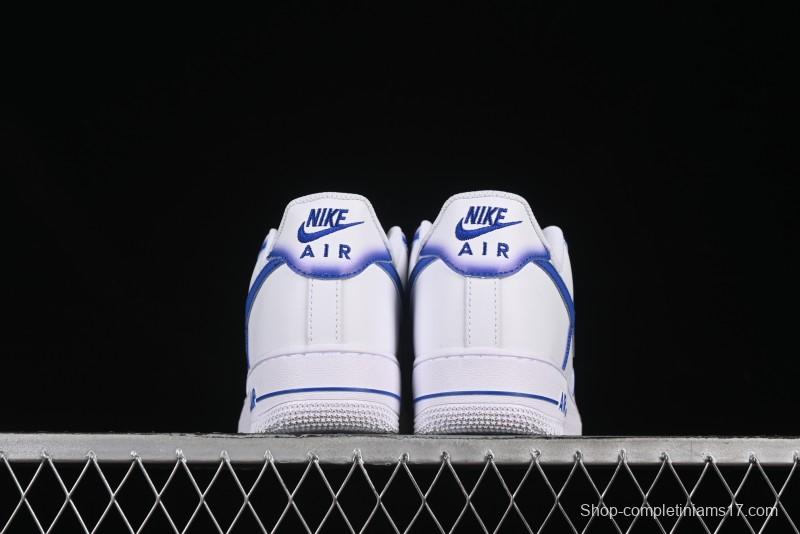 Nike Air Force 1'07 Low Blue Planet Casual Sneakers with Full-Length Air Cushion - ZH0316-079