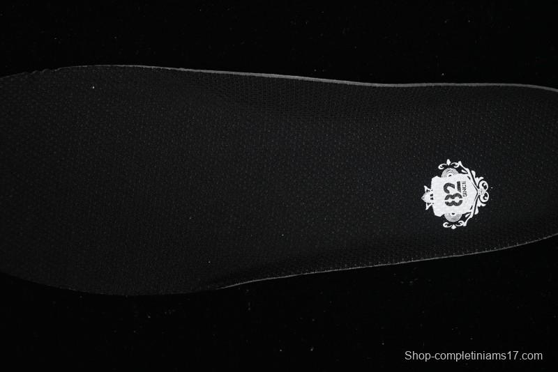 Nike Air Force 1 '07 Low Casual Sneakers in Black & White with Hemp Rope Detailing - ZH0316-073