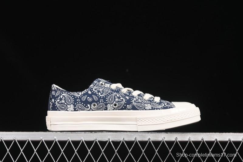 Converse Chuck 1970s Low Top Casual Sneakers with Paisley Pattern - A15751C