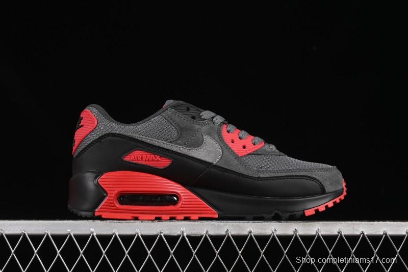 Nike Air Max 90 Retro Running Shoes with Visible Air Cushion - DM0029-007