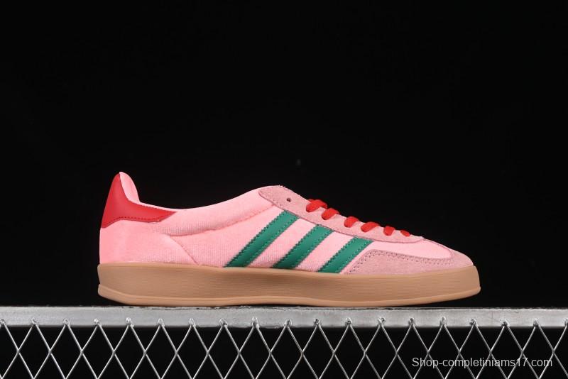Adidas Originals Gazelle Indoor Retro Casual Anti-Slip Wear-Resistant Low-Top Sneakers - JI2713