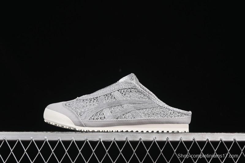 Onitsuka Tiger Mexico 66 Sabot Slip-On Shoes with Breathable Mesh Upper - 1183A707-020