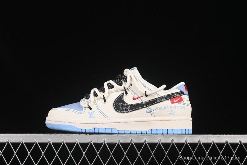 Nike SB Dunk Low Sup Anniversary Customized Low-Top Casual Skate Shoes - FC1688-219
