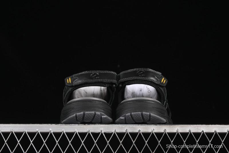 ECCO Off Trail Series Sport Leisure Sandals with Adjustable Hook-and-Loop Strap - 63251701001