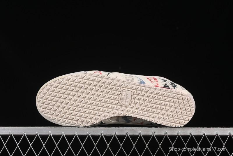 Onitsuka Tiger Mexico 66 Low-Top Leather Sneakers - 1183B648-100