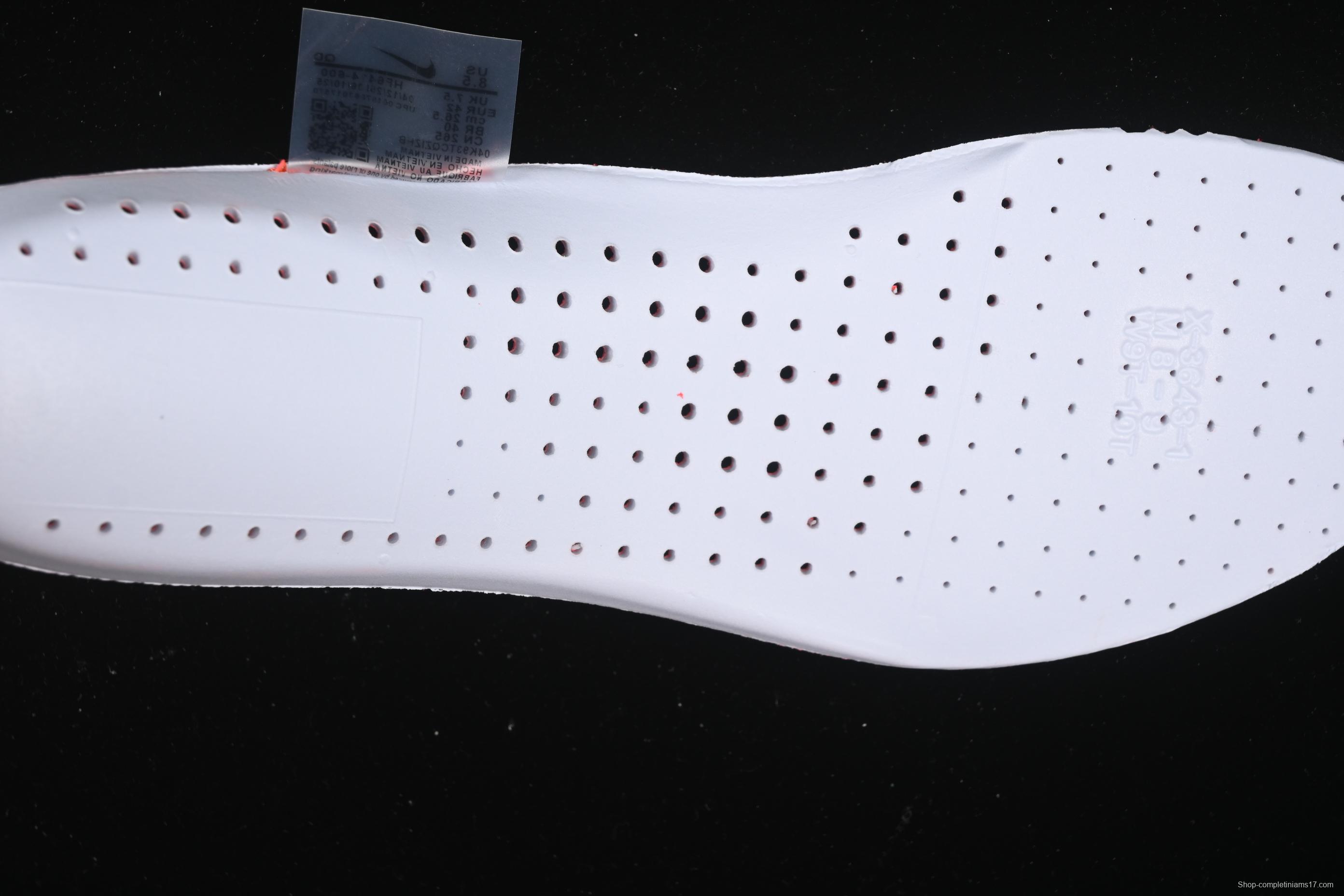 Nike ZoomX Vaporfly NEXT% 4 Marathon Series Road Racing Ultra-Light Cushion Running Shoes - HF6414-600