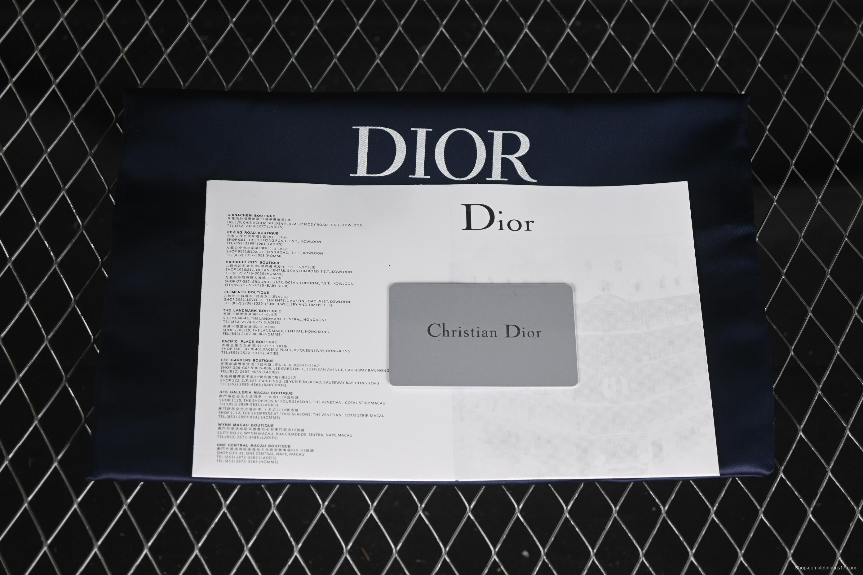 Dior Aqua Summer Men's Platform Casual Sandals with Oblique Print - 3SA126ZSA