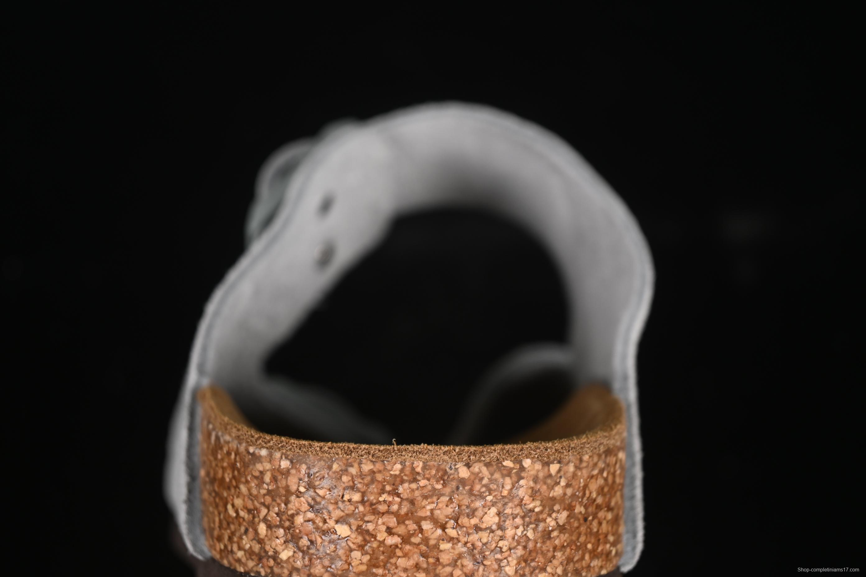 Birkenstock Sandals with Soft Suede Leather and Lambswool Insole - G.D4