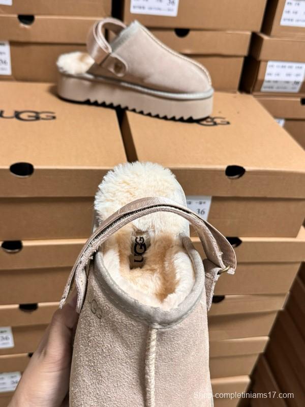 2024 Women UGG Sand Suede Slippers MJ00170