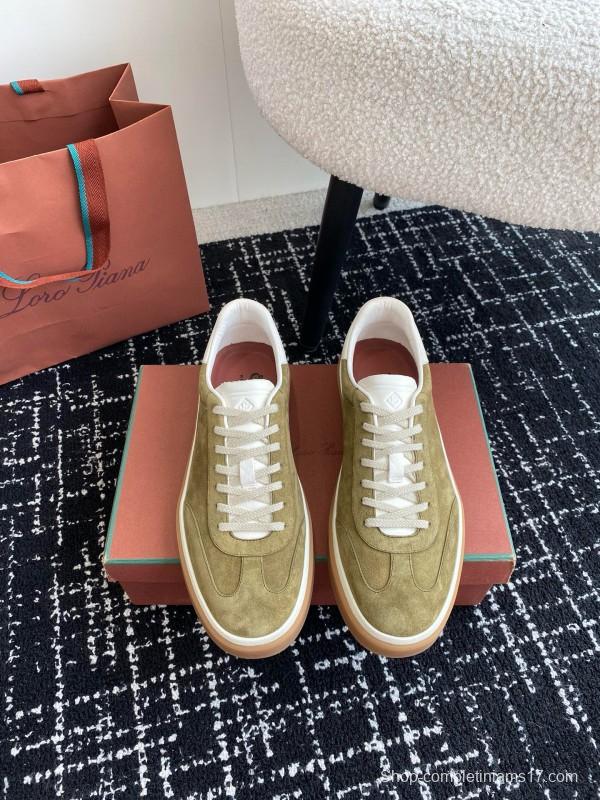 2024 Unisex LP Beige Suede Leather Sneakers MJ00320