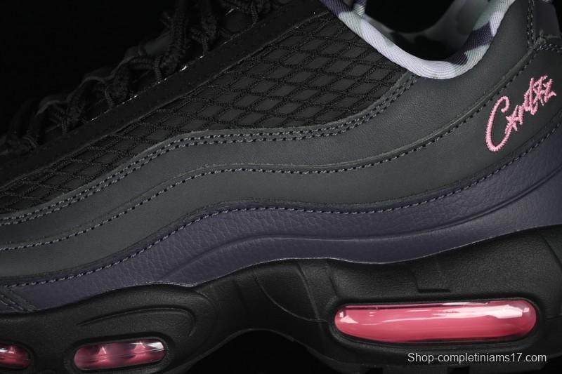 Nike Air Max 95 Retro Cushioned Running Shoes with Air-Sole Unit - FB2709-001