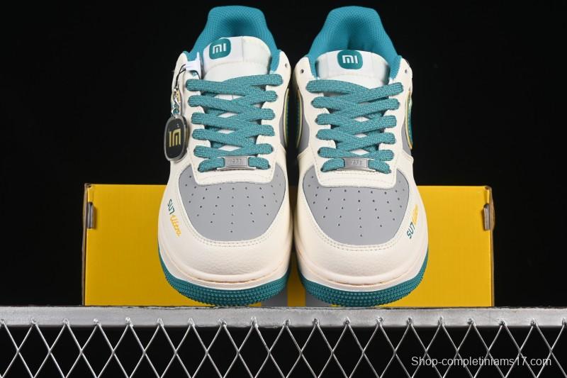 Nike Air Force 1 '07 Low Xiaomi Collaboration Gulf Blue Casual Sneakers - SS1168-208